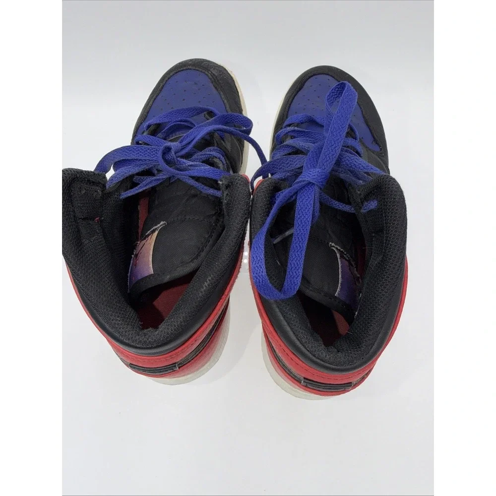 Nike Air Jordan‎ 1 Mid Skyline Youth | Size 5.5Y | Concord Black/Red/Blue